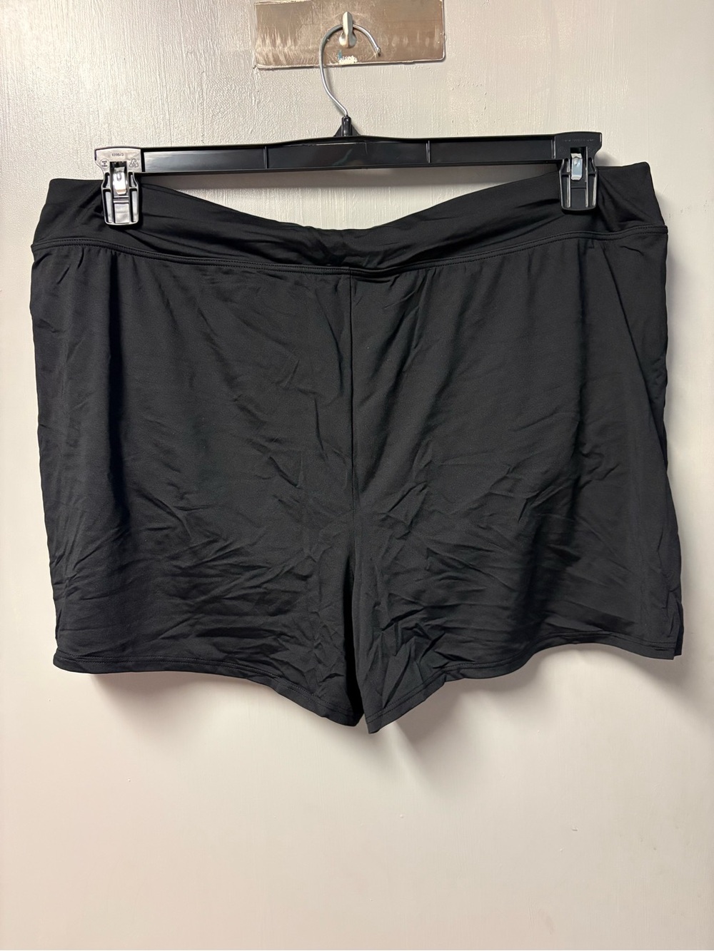 Lands End black swim Shorts. Size 20
